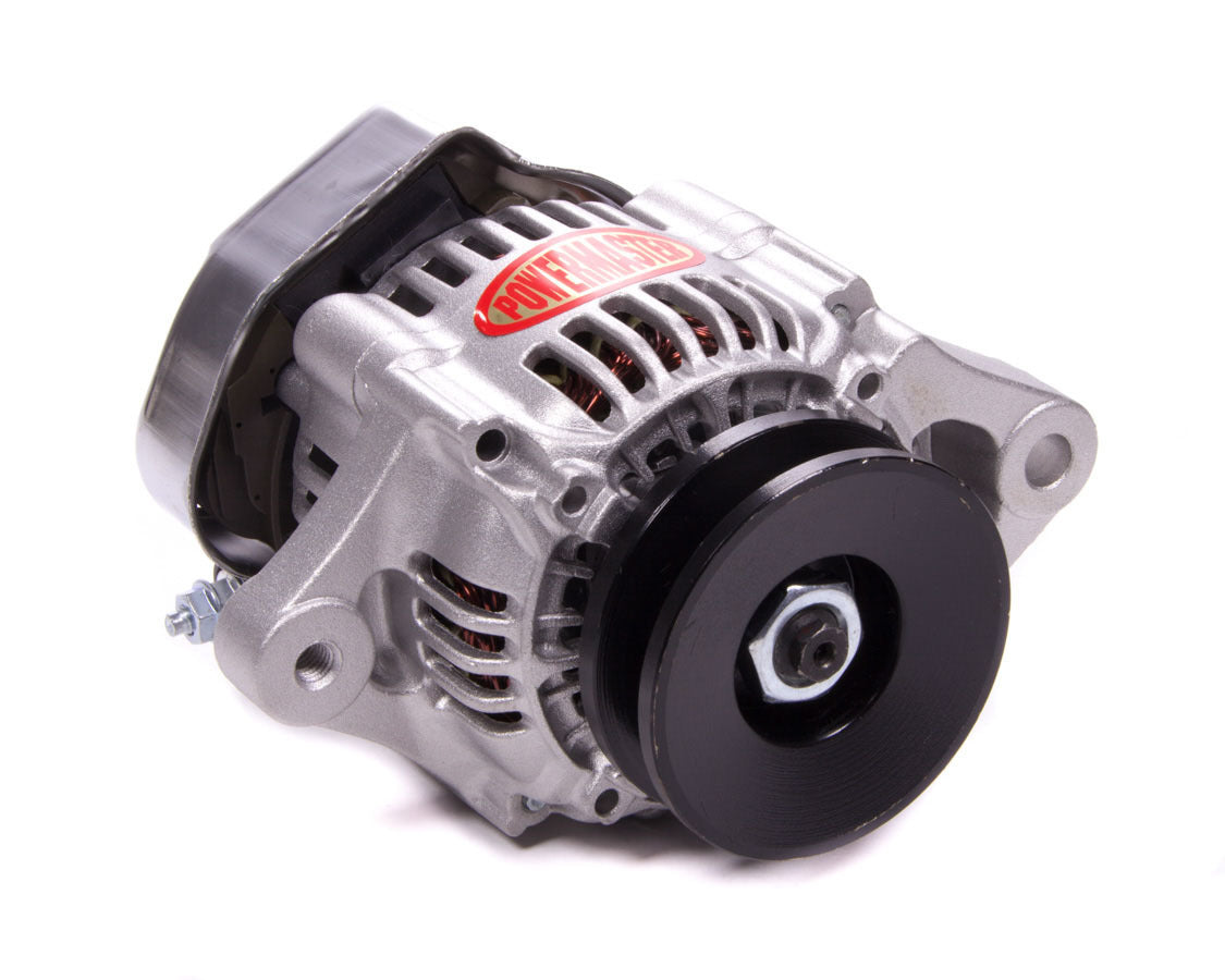 Powermaster 8172 Denso-Style Race Alternator, 55 Amp, 12 Volt, 1-Wire