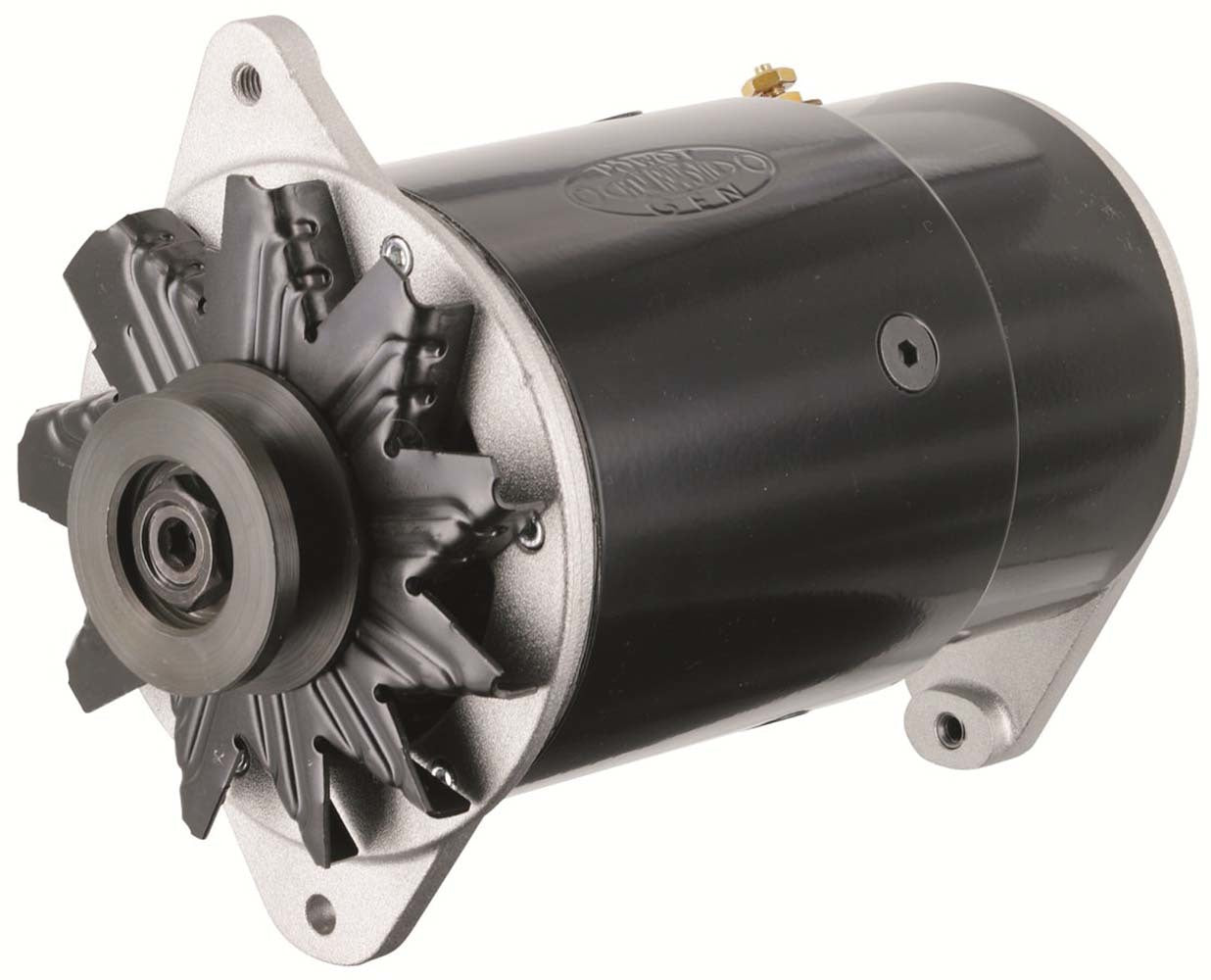 Powermaster PowerGEN GM Long 60 Amp 6V Alternator, 1-Wire, Part 82057