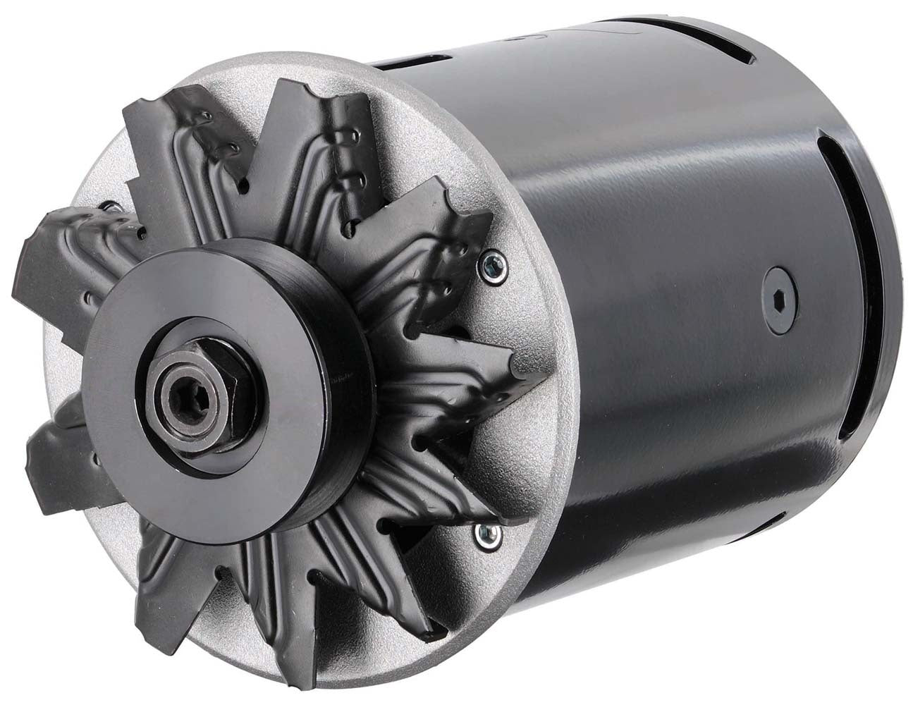 Powermaster PowerGen 82091 90 Amp 12V Universal Alternator with Single V-Belt Pulley