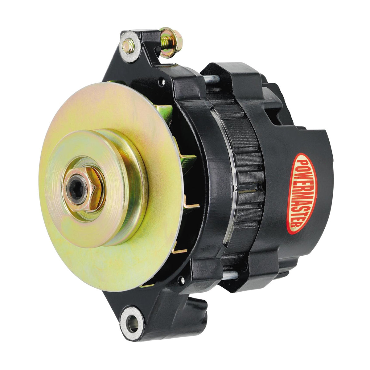 Powermaster 8468 XS Volt GM CS121 Race Alternator, 100 Amp, 12V/16V, 1-Wire