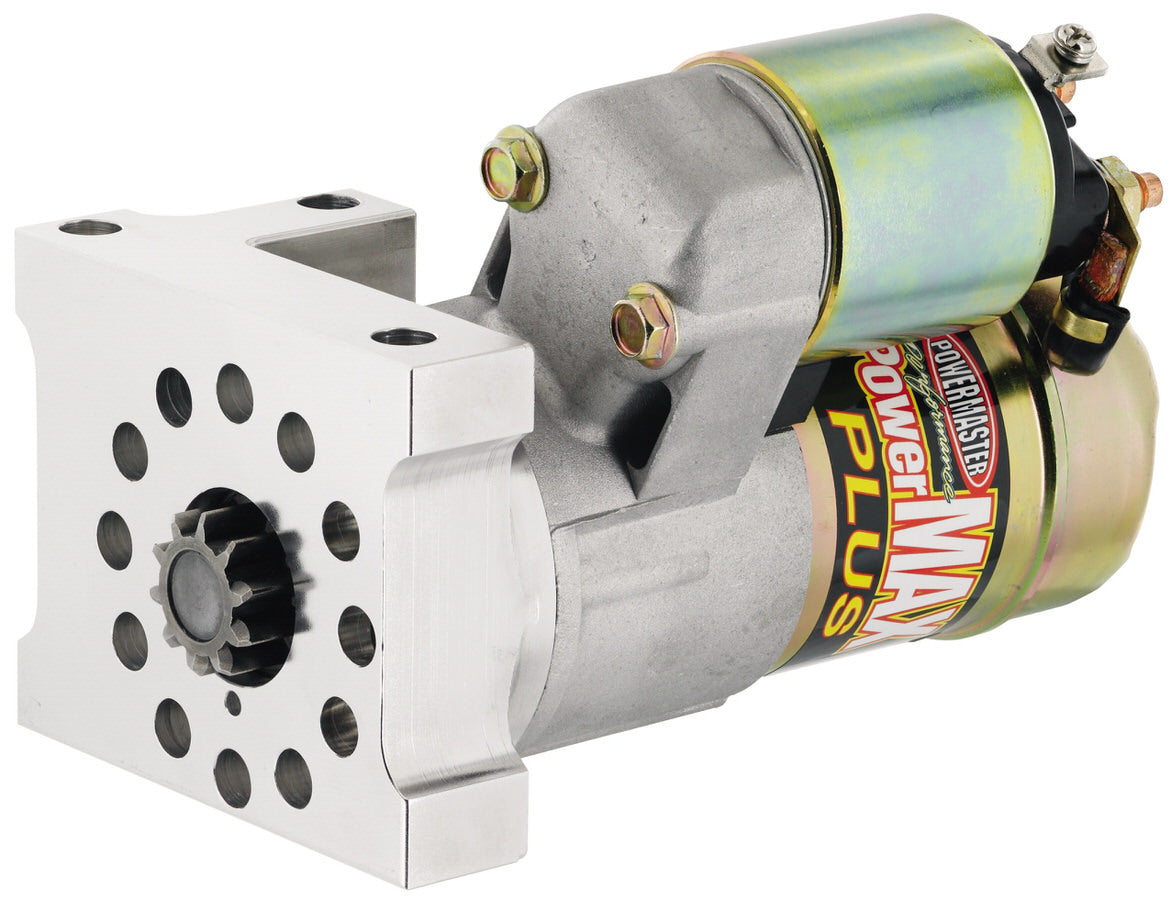 Powermaster 9112 PowerMax Plus Mini Starter for Chevy V8 with 168-Tooth Flywheel