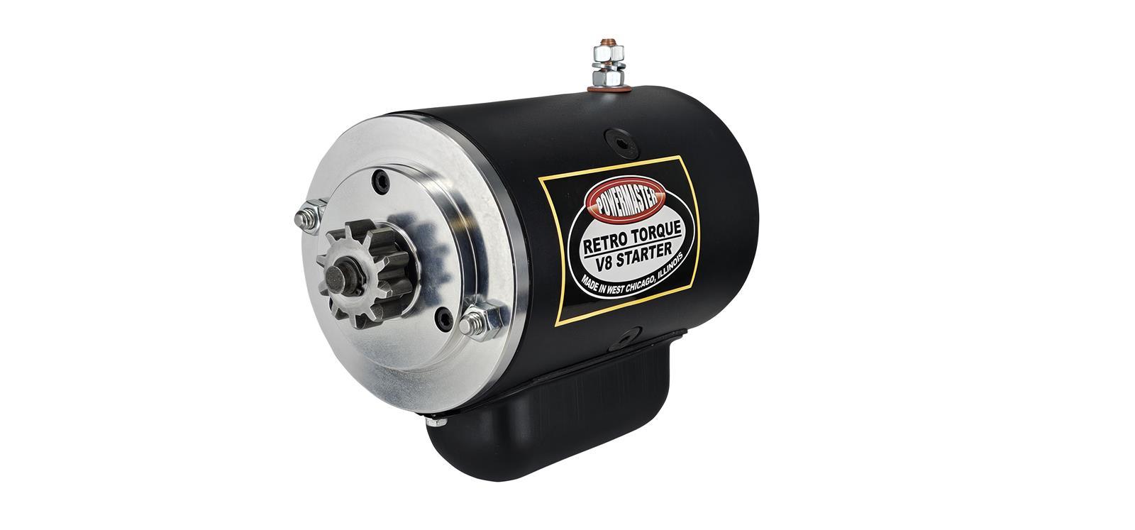 Powermaster Starter Ford Flathead 32 -53 W OE Steel Flywheel 92507RT