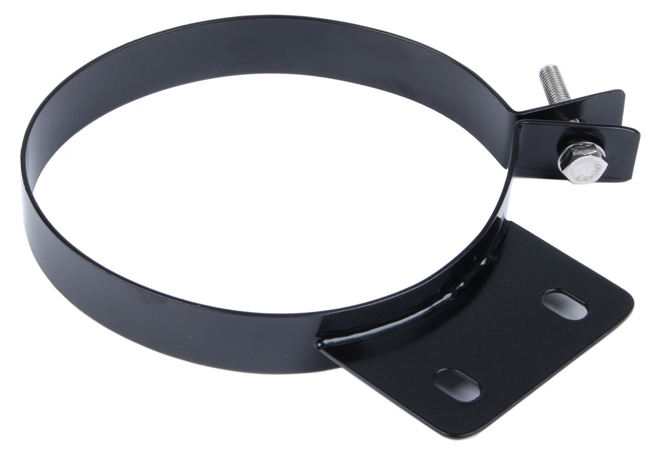 Pypes Performance Exhaust HSC006B 6-Inch Stainless Steel Black Stack Clamp