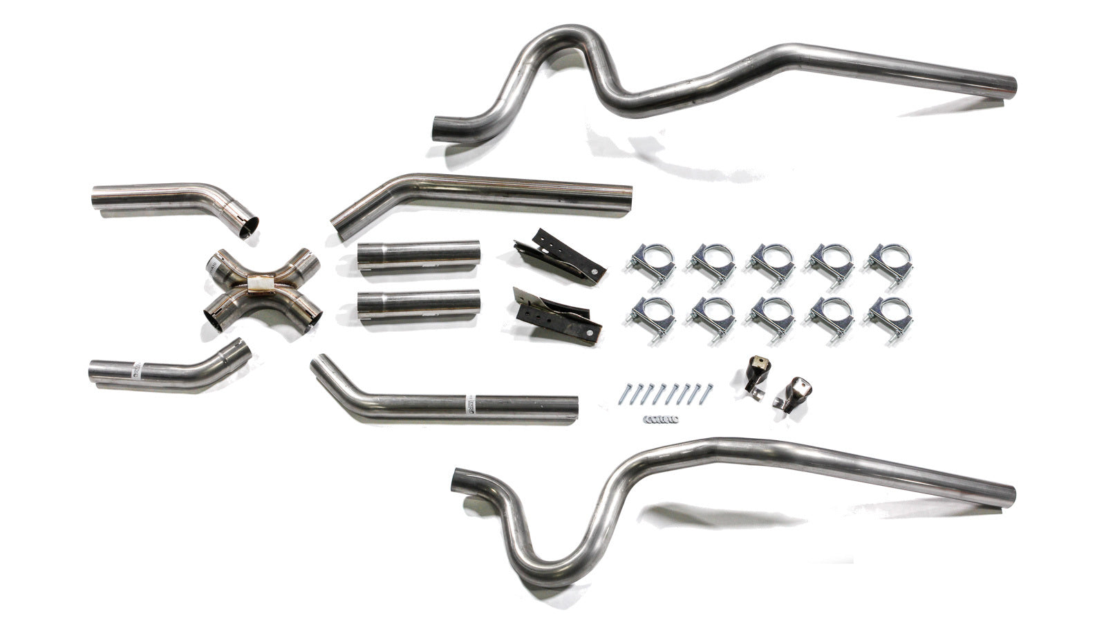 Pypes Performance Exhaust SGA10 1964-1972 GM A-Body 2.5-Inch Crossmember-Back Stainless Steel Exhaust System