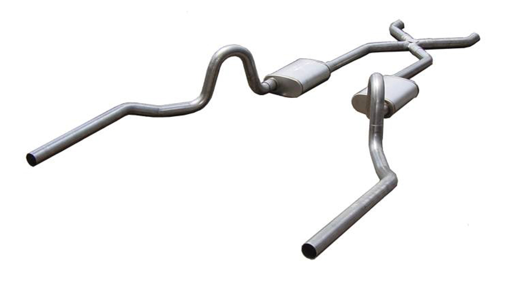 Pypes Performance Exhaust SGA10T Turbo X-Pipe Exhaust System for 1964-1972 GM A-Body