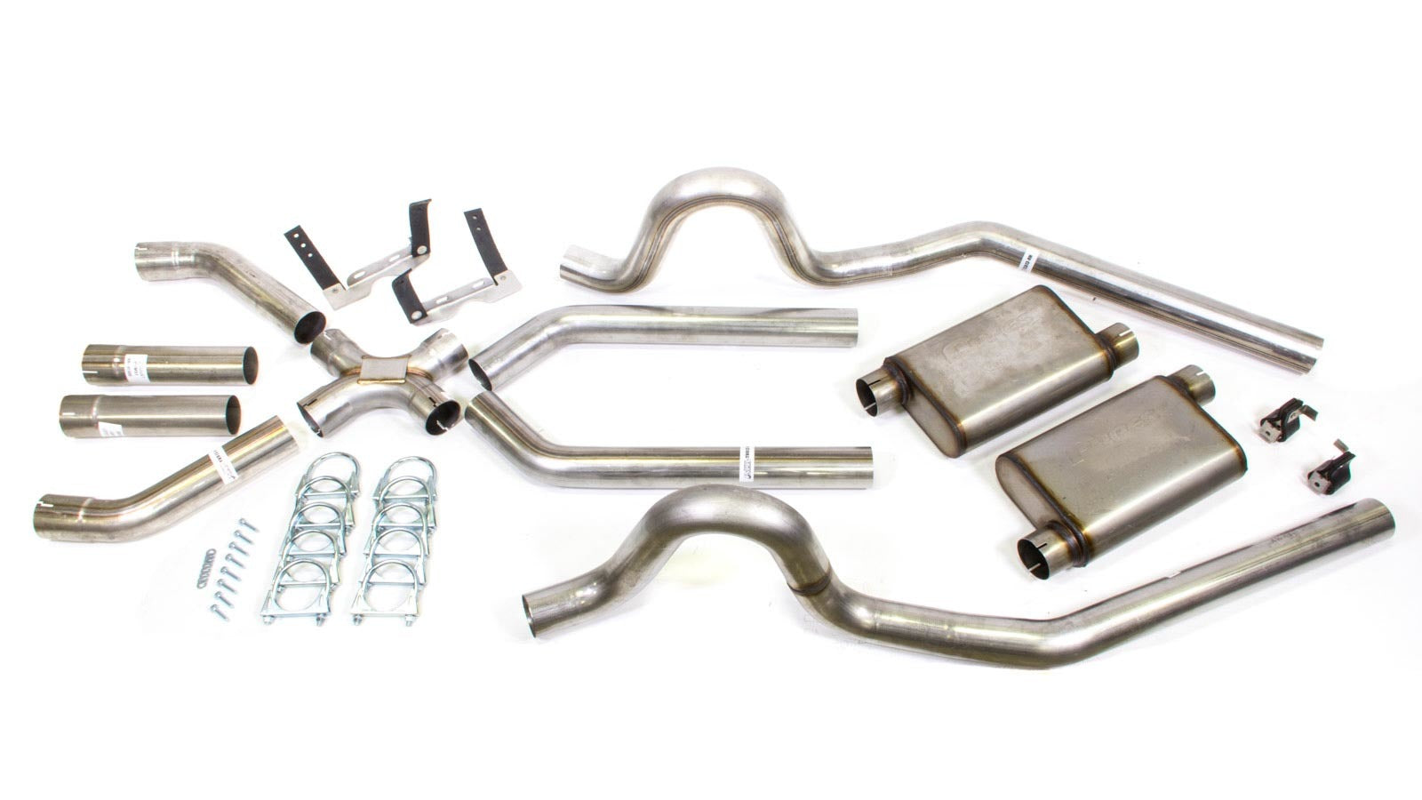 Pypes Performance Exhaust SGA13R Race Pro X-Pipe Exhaust System for 1964-1972 GM A-Body