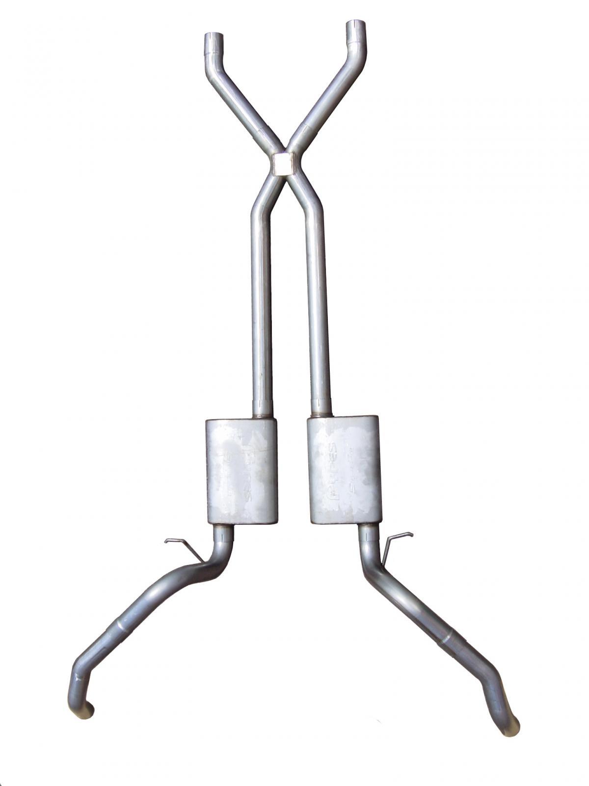 Pypes Performance Exhaust SGF60R Race Pro Series Header-Back Exhaust System for 1967-1969 GM F-Body