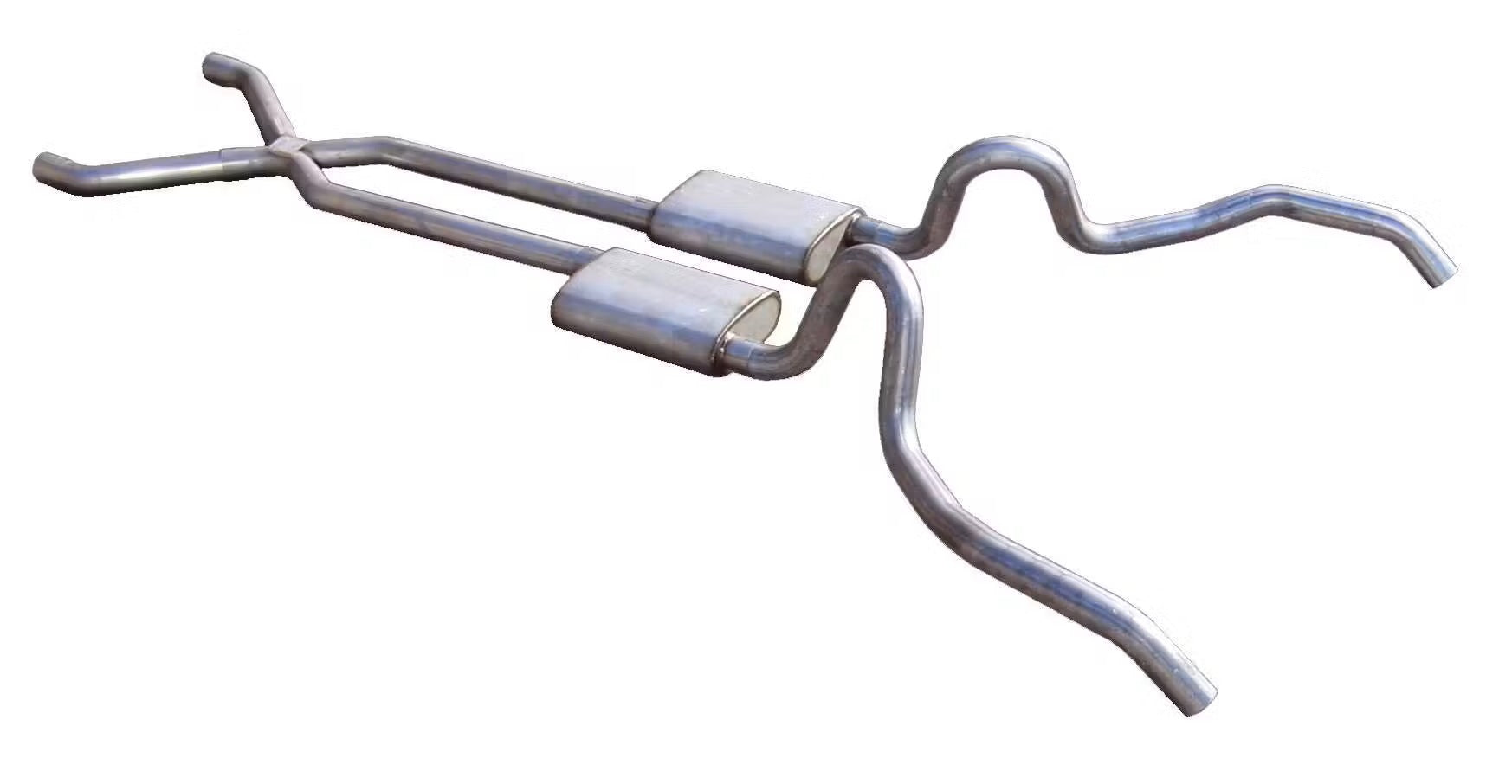 Pypes Performance Exhaust SGN10T Turbo Pro Series Header-Back Exhaust System for 1962-1967 GM X-Body