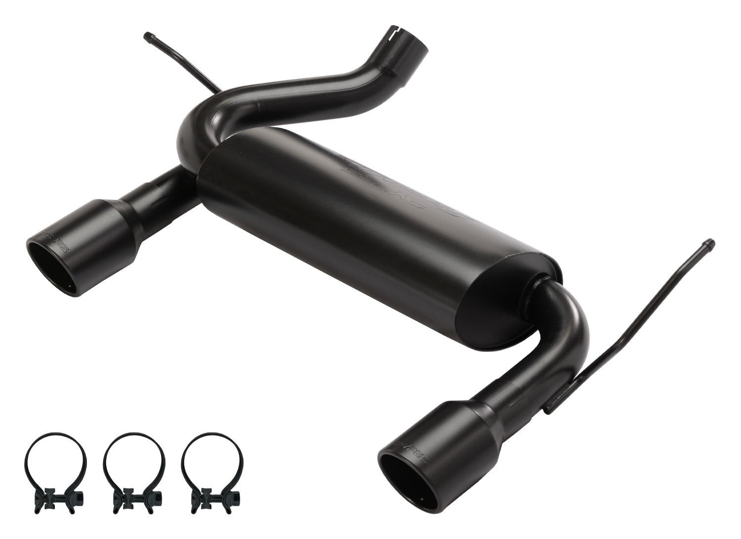 Pypes Performance Exhaust SJJ20SB Axle-Back Exhaust System for 2007-2018 Jeep Wrangler JK