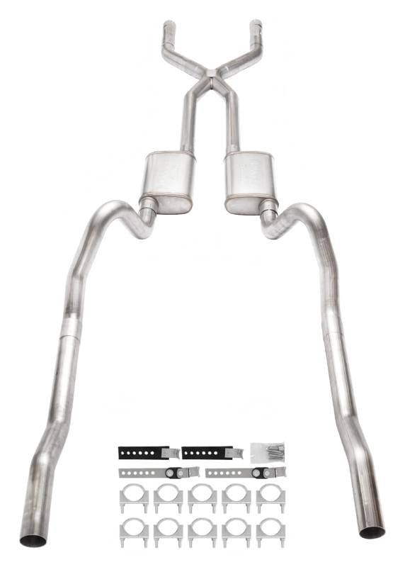Pypes Performance Exhaust SMB13S 1966-1974 Mopar B-Body Header-Back Exhaust System