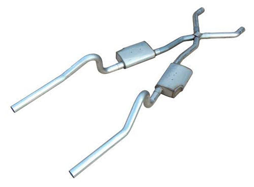Pypes Performance Exhaust SME11S Street Pro X-Pipe Exhaust System for 1970-1974 Mopar E-Body