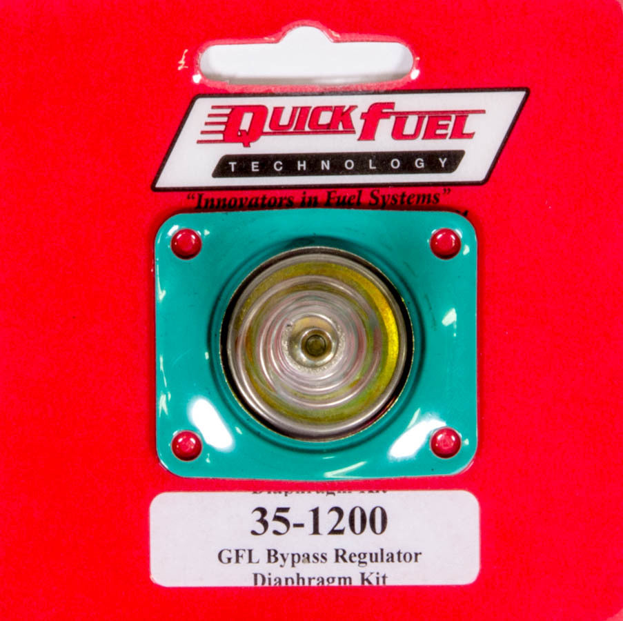 Quick Fuel Technology 35-1200QFT GFLT Bypass Pressure Regulator Diaphragm Kit
