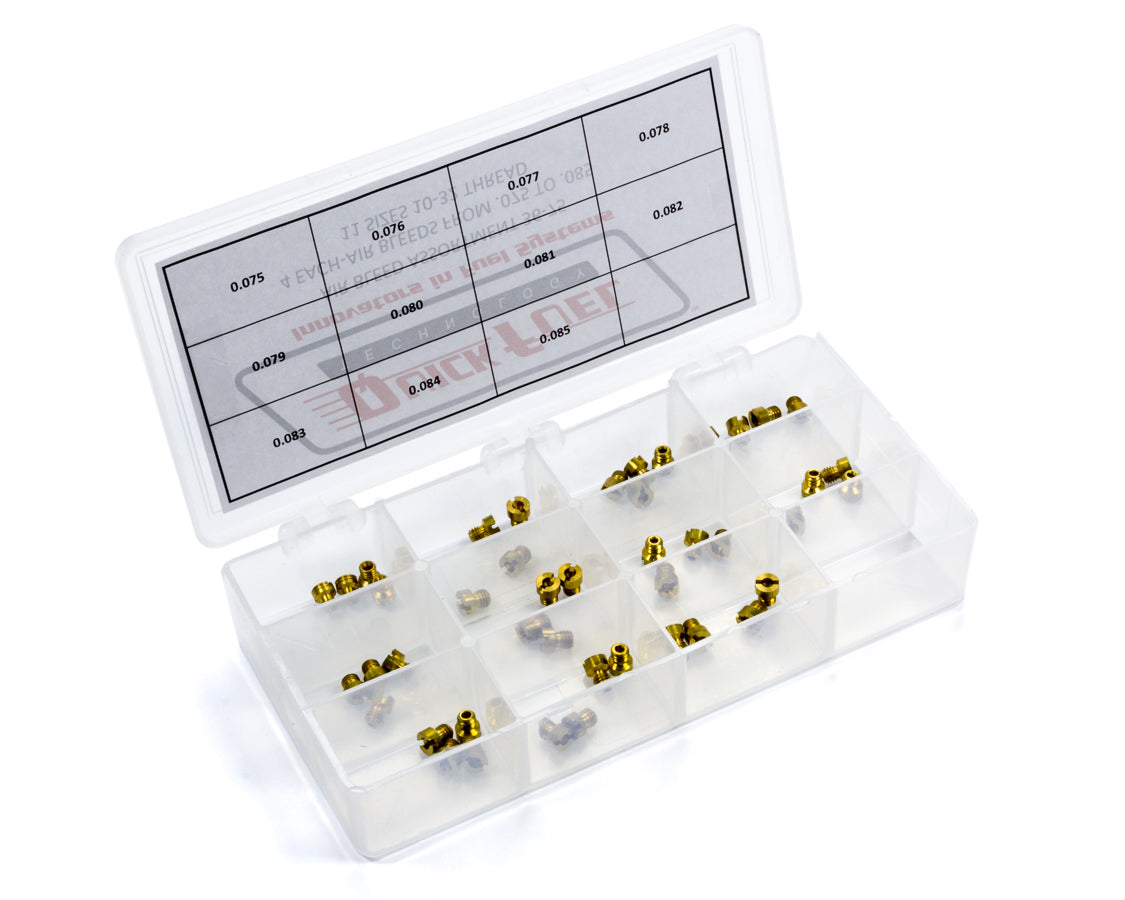 Quick Fuel Technology 36-75QFT Air Bleed Assortment Kit .075in - .085in