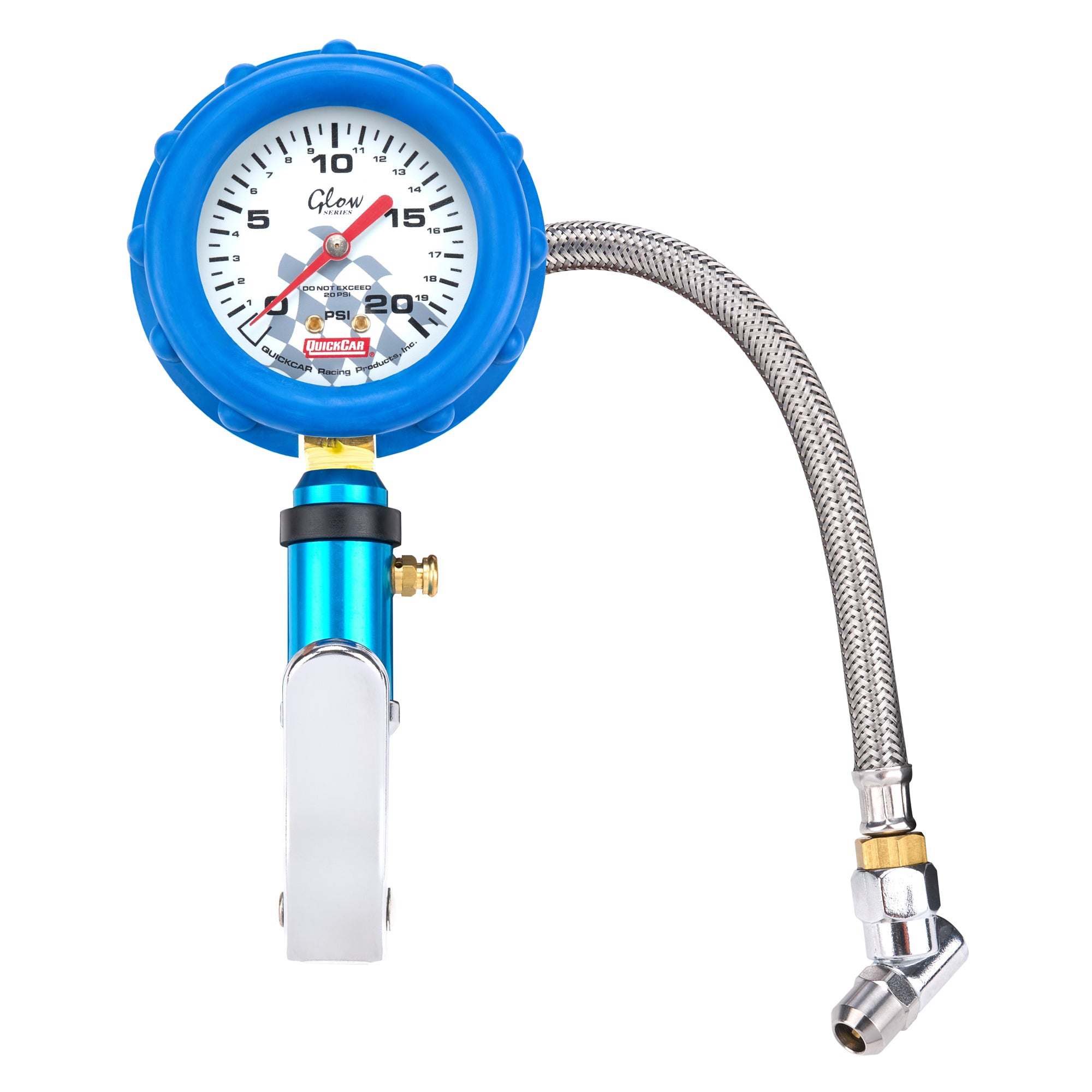 QuickCar Racing Products 56-222 Tire Inflator and Gauge, 0-20 PSI