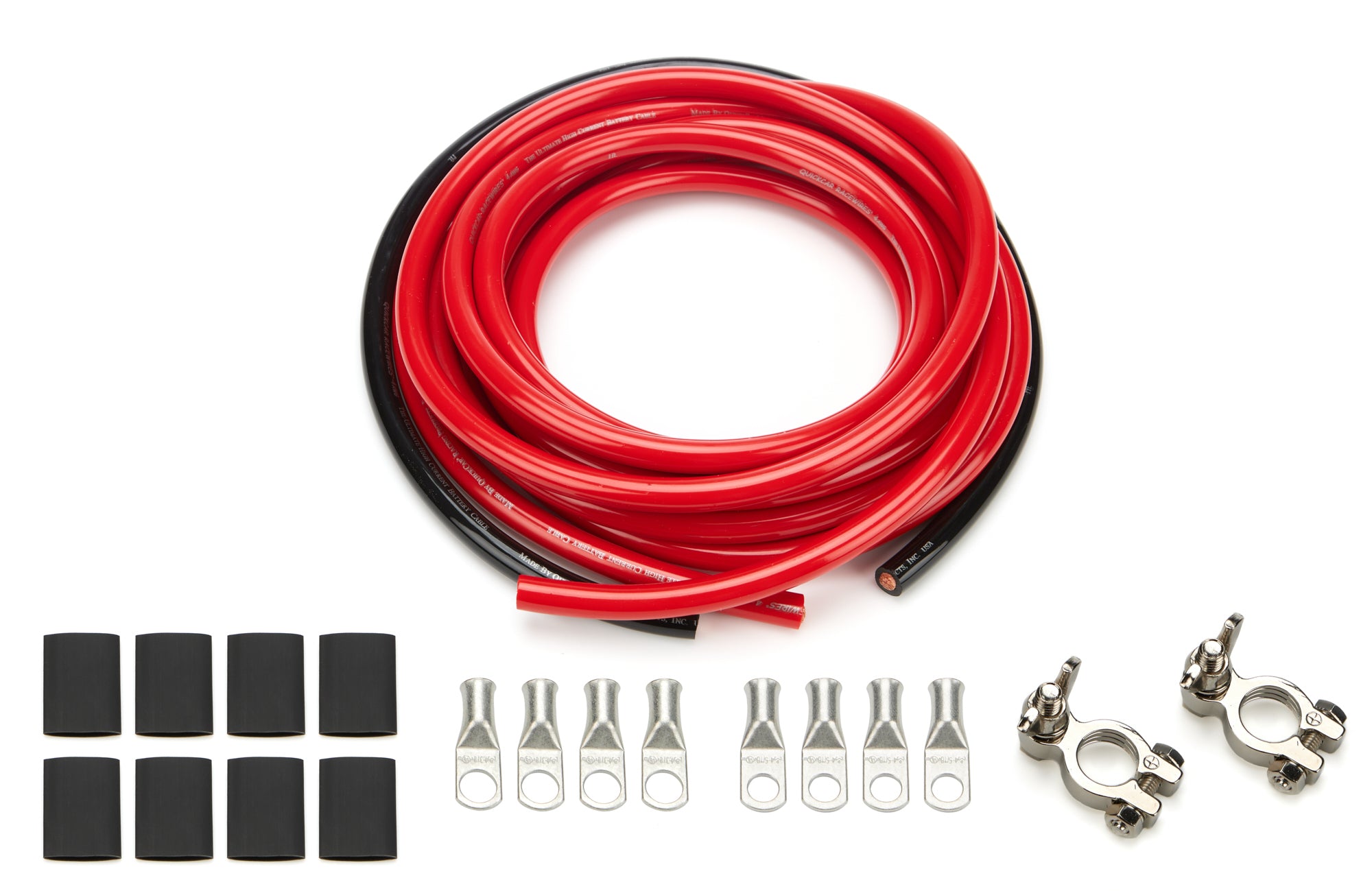 QuickCar Racing Products 57-009 Battery Cable Kit, 4 Gauge