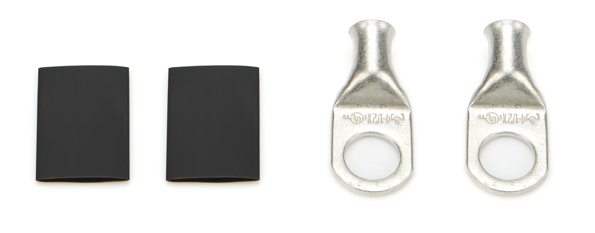 QuickCar Racing Products 57-535 Power Ring Battery Terminals, 4 AWG, 1/2-Inch Eyelet, Pair
