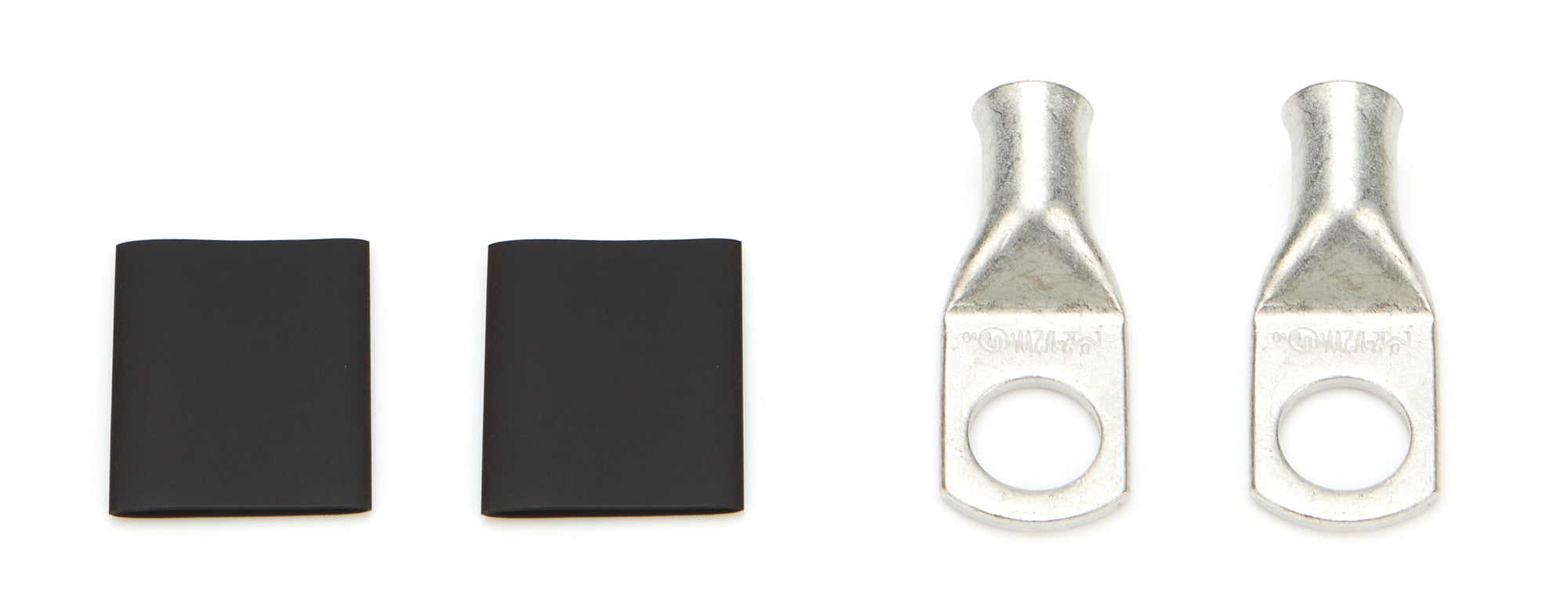 QuickCar Racing Products 57-560 Power Ring Battery Terminals, 2 AWG, 1/2-Inch Eyelet, Pair