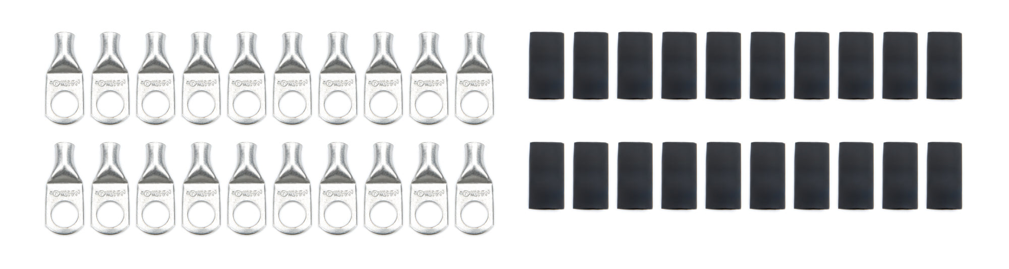 QuickCar Racing Products 57-572-20 8 Gauge Battery Ring Terminals, 3/8-Inch Eyelet, 20-Pack