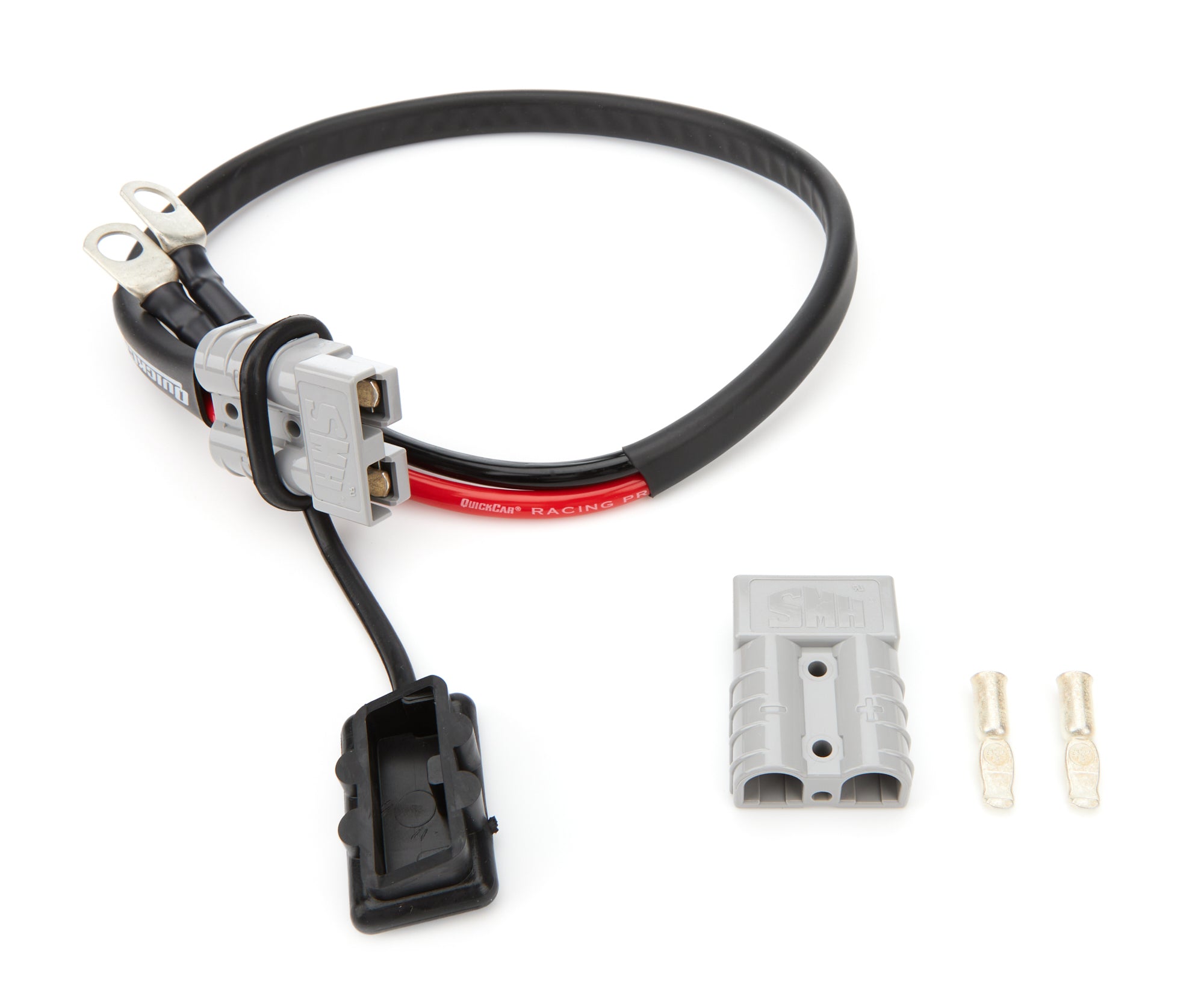 QuickCar Racing Products 57-71424 Remote Battery Charge Kit, 24-Inch, 8-Gauge