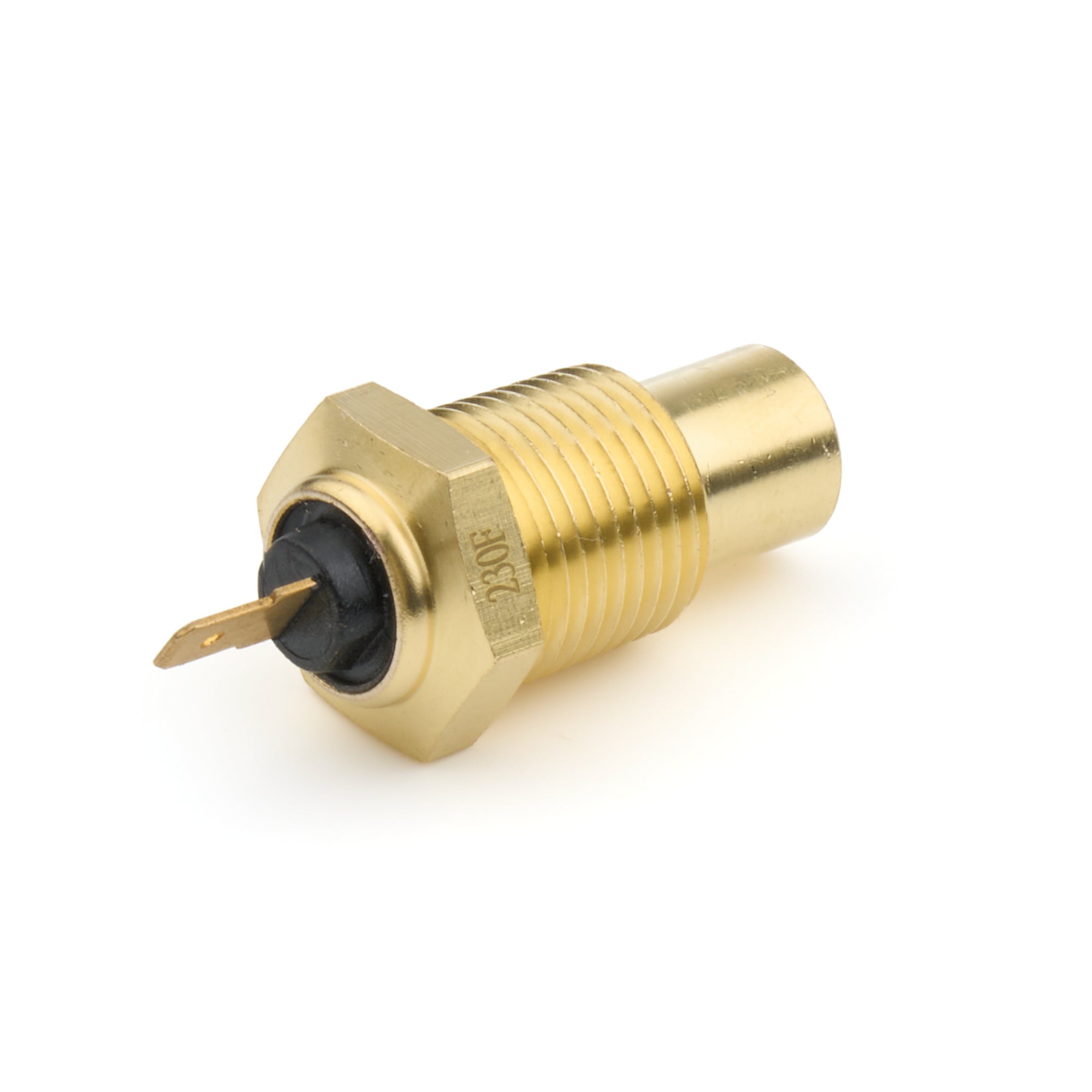 QuickCar Racing Products 61-740 Water Temperature Switch, 230°F On, 1/2 in NPT Male