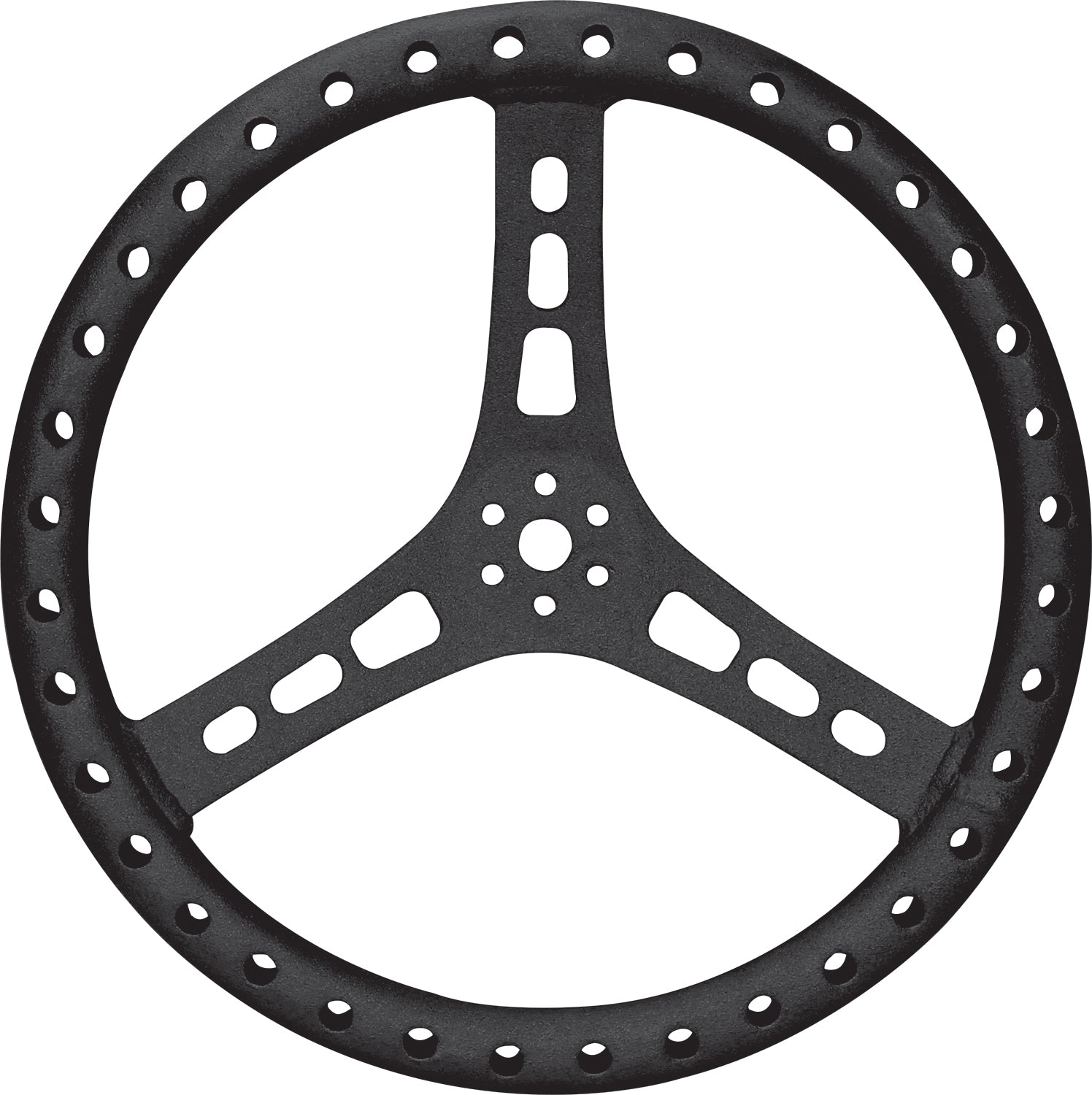 QuickCar Racing Products 68-006 Lightweight 15-Inch Aluminum Steering Wheel