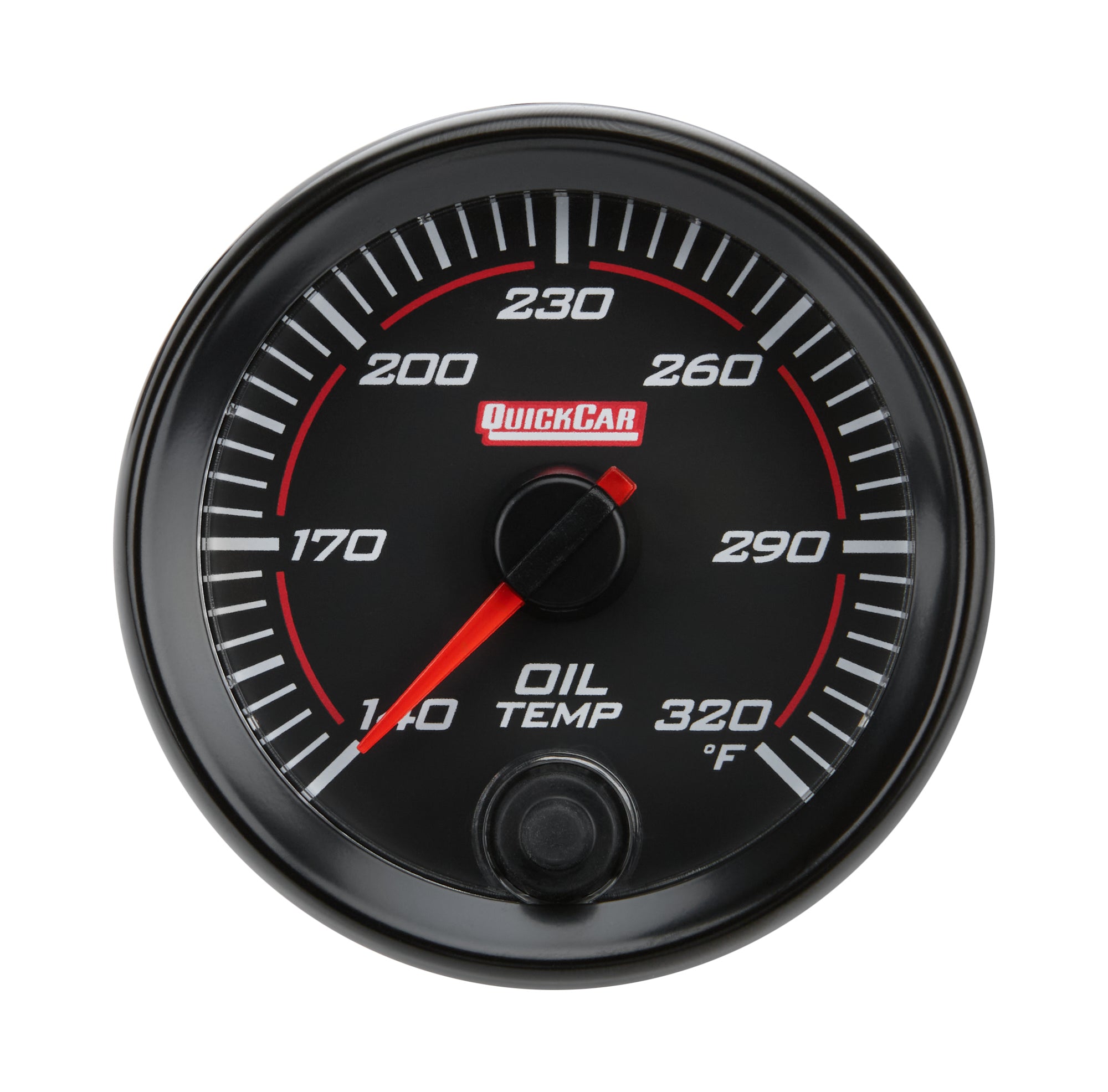 QuickCar Racing Products Redline Oil Temperature Gauge 69-009