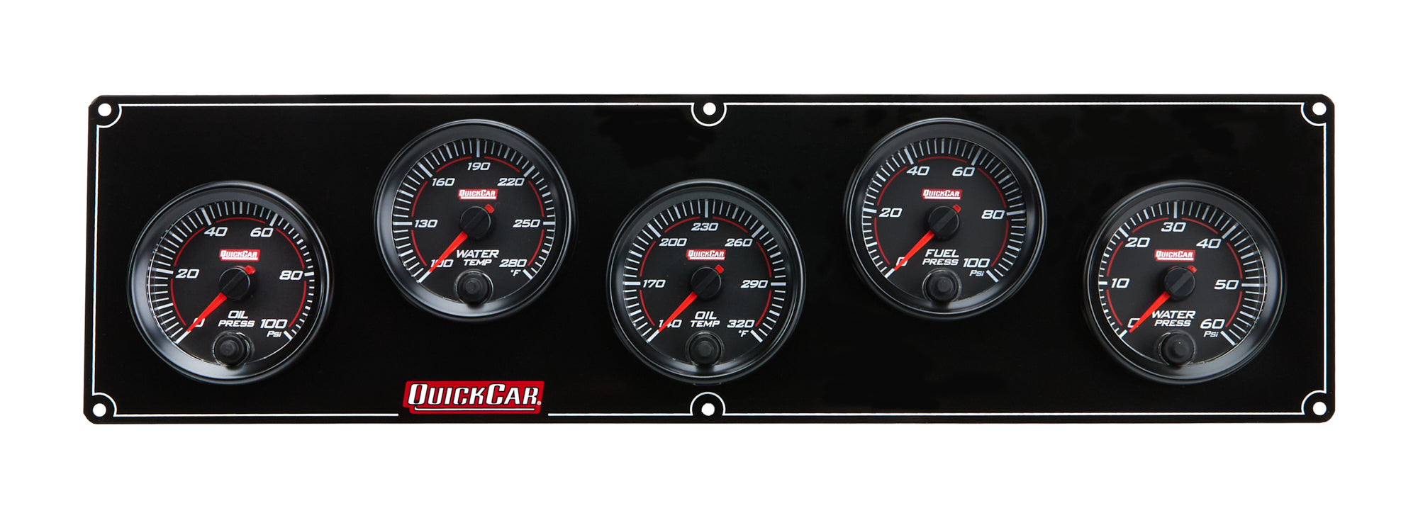 QuickCar Racing Products Redline Gauge Panel Assembly 69-5032