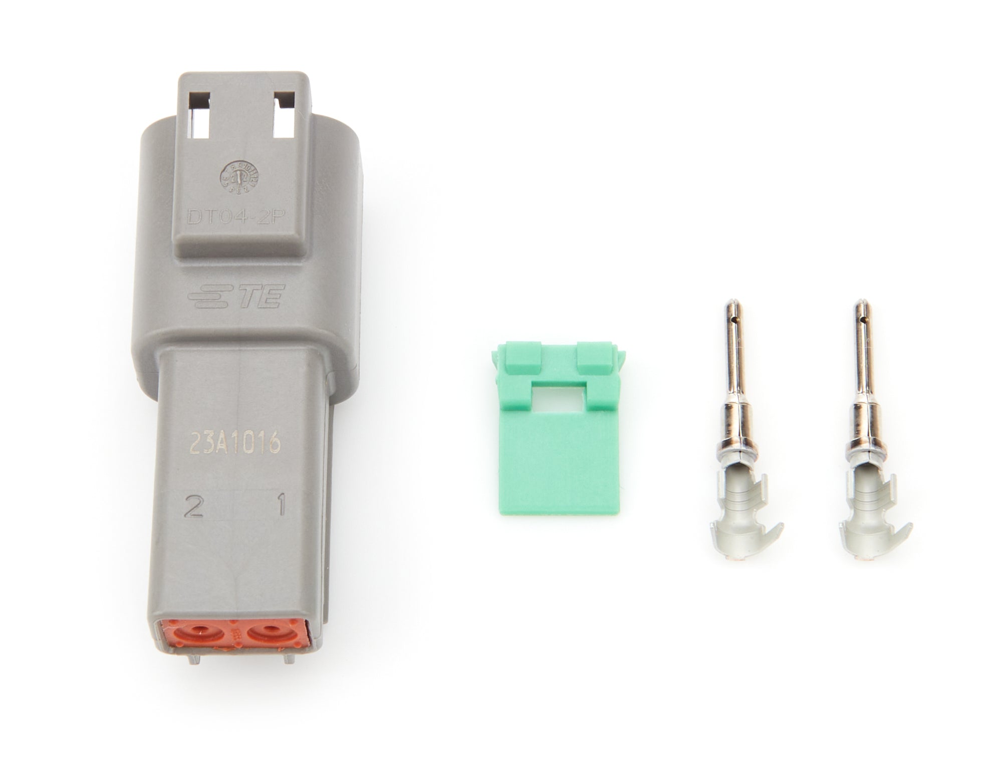 QuickCar Racing Products 71-321 Deutsch 2-Pin Male Electrical Connector