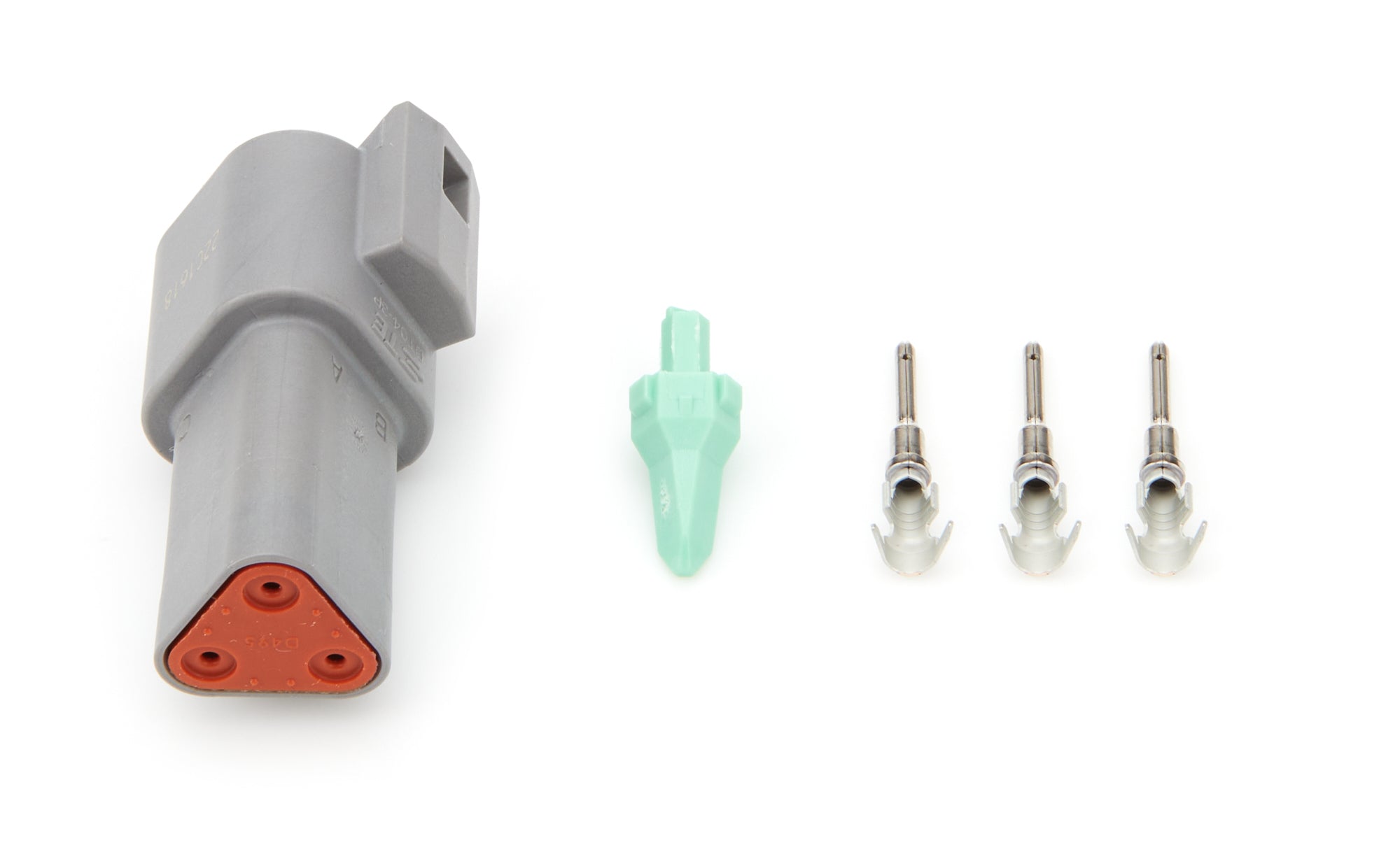 QuickCar Racing Products 71-331 Deutsch 3-Pin Male Electrical Connector