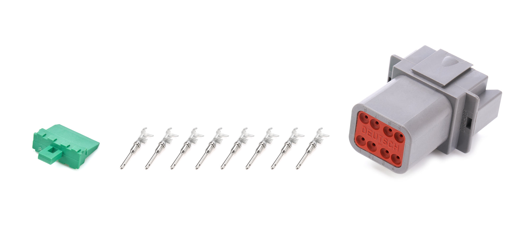 QuickCar Racing Products 71-381 Deutsch 8-Pin Male Electrical Connector