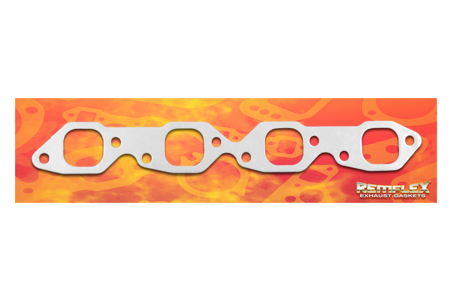 Remflex Exhaust Gaskets Part 2029 Exhaust Header and Manifold Gasket Pair for Big Block Chevy