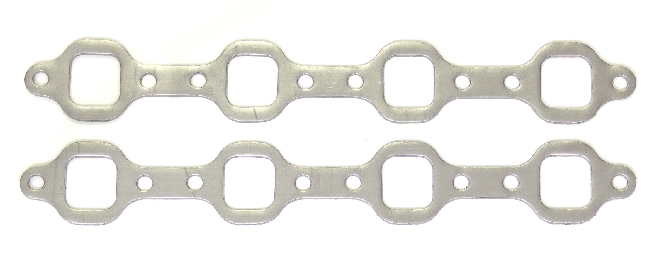 Remflex 3035 Exhaust Header Manifold Gasket for Small Block Ford, Rectangular Port Pair