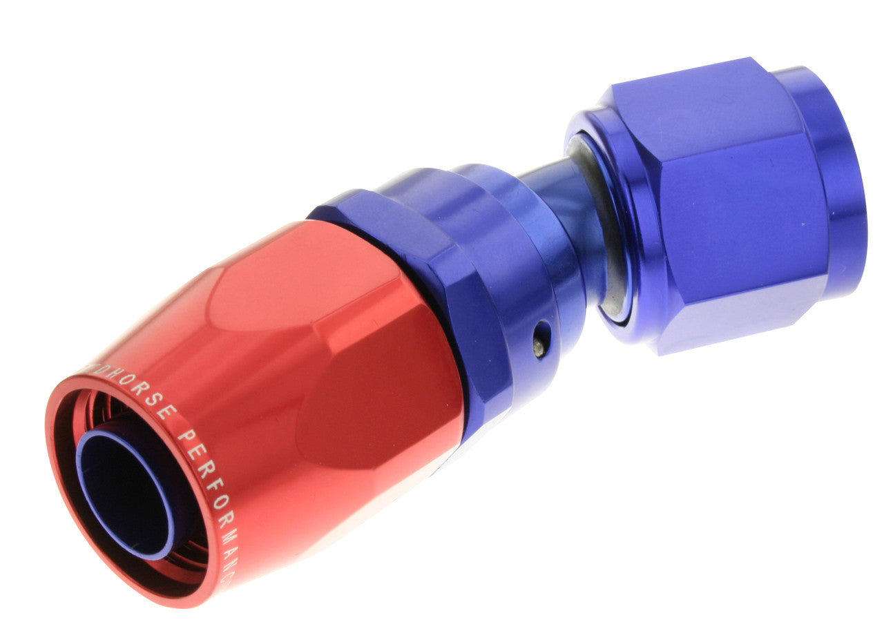 RedHorse Performance 1030-10-1 1030 Series 30-Degree -10 AN Female Aluminum Hose End