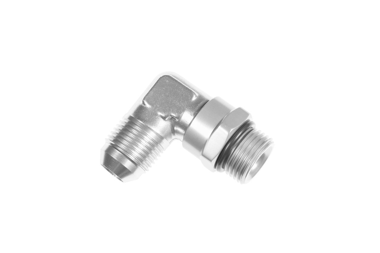 Redhorse Performance 1690-06-06-5 6AN Male to 6AN O-Ring Swivel 90-Degree Adapter