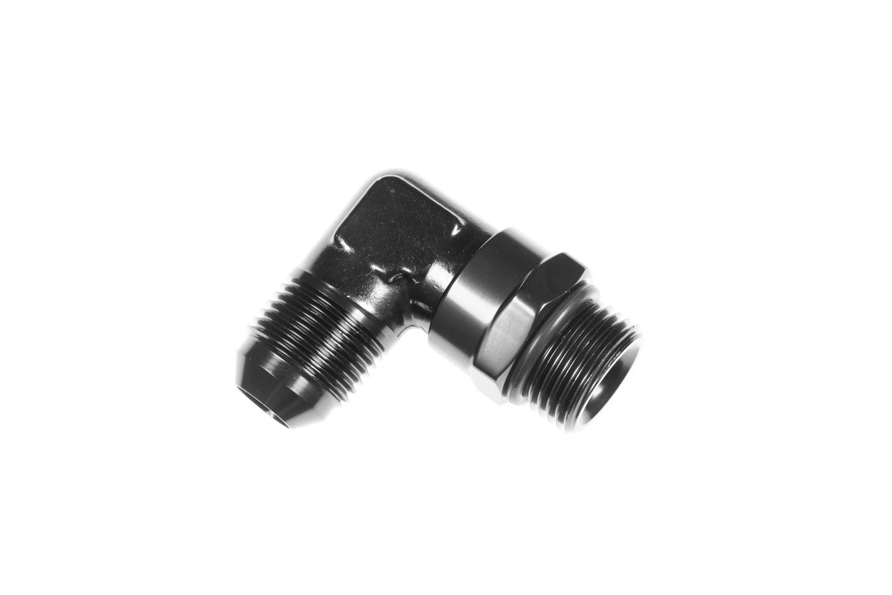 Redhorse Performance 1690-08-08-2 8AN Male to 8AN O-Ring Male Swivel 90-Degree Adapter