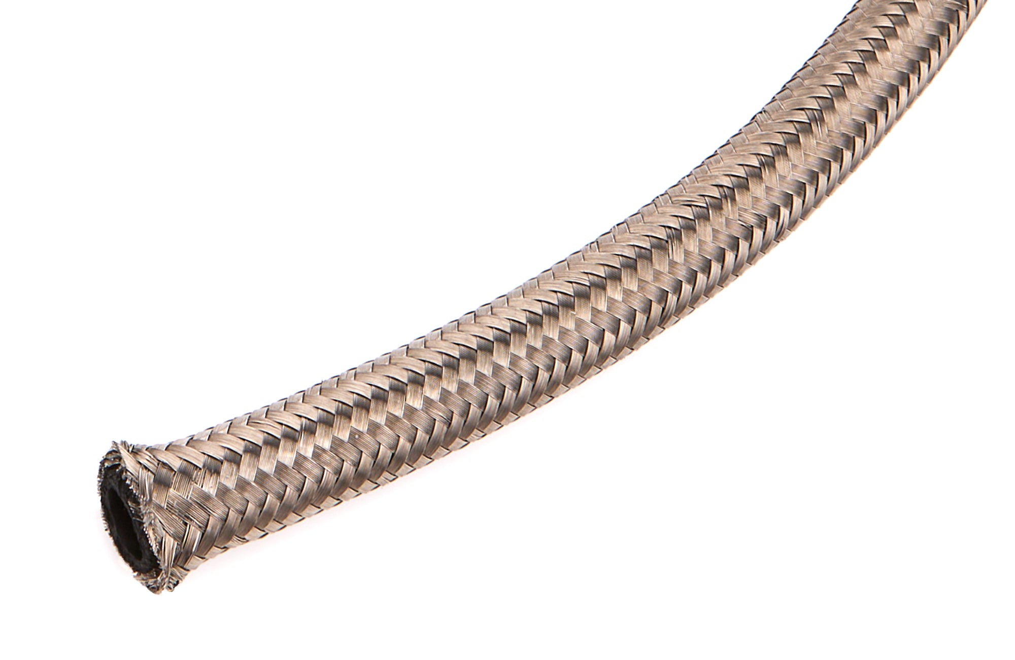 Redhorse Performance 200 Series 6 AN Stainless Braided Rubber Hose, 50 ft