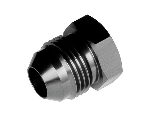 REDHORSE PERFORMANCE 806-20-2 20 AN Flare Plug, Black Anodized Aluminum