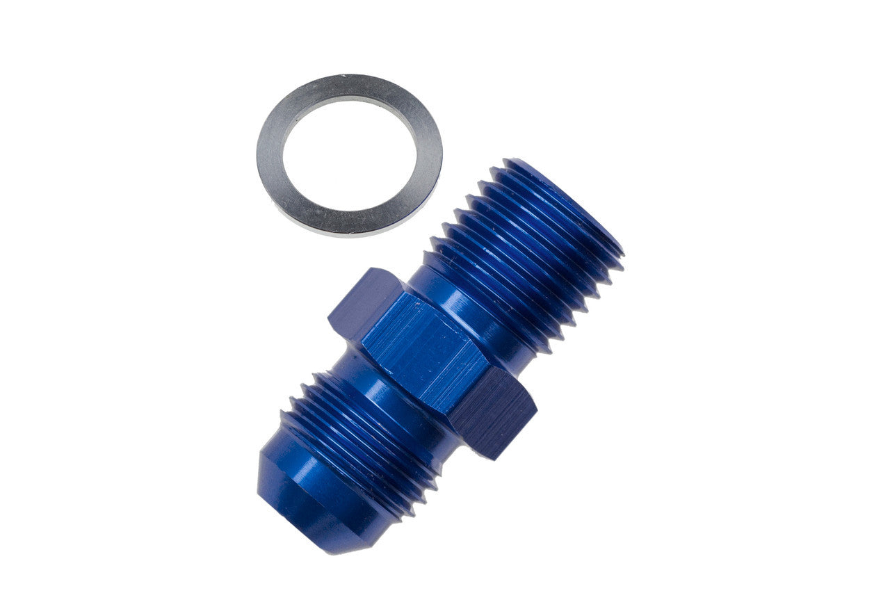Redhorse Performance 6AN To M18x1.5 Fitting Inverted Flare Male Blue 8161-06-18-1 product image