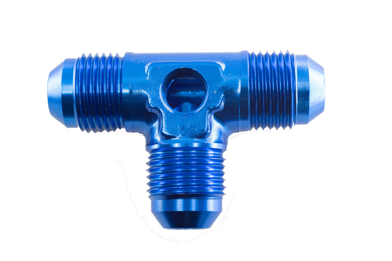 Redhorse Performance 8248-08-1 8 AN Male Adapter Tee with 1/8-Inch NPT Female Port
