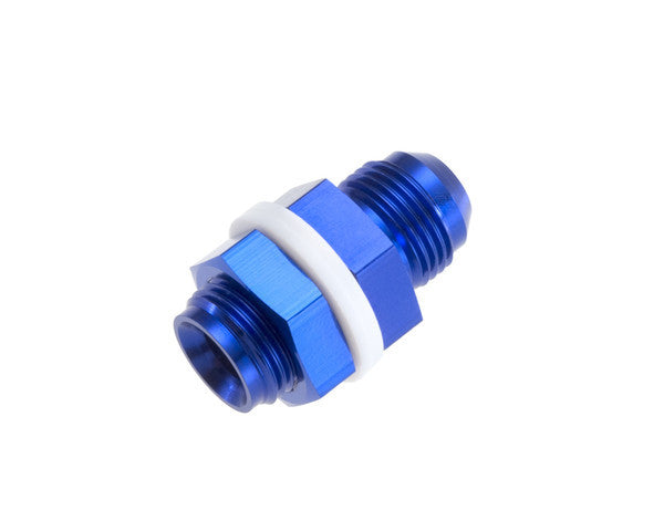 Redhorse Performance 12AN High Flow Bulkhead Withwashers And Nuts Blue 8832-12-1 product image