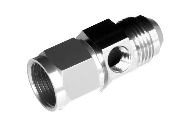 REDHORSE PERFORMANCE 9192-04-5 4 AN Male to 4 AN Female Adapter with 1/8 in NPT Port