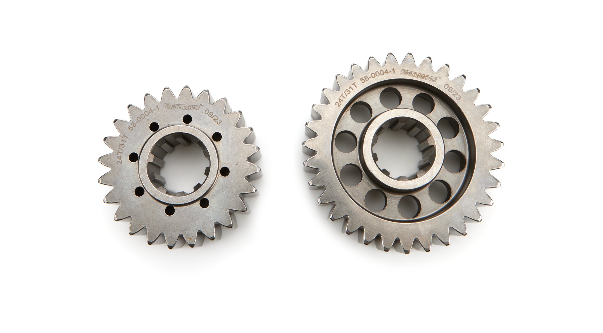 RICHMOND 58-0004-1 Quick Change Gear Set, 10-Spline Steel Pair