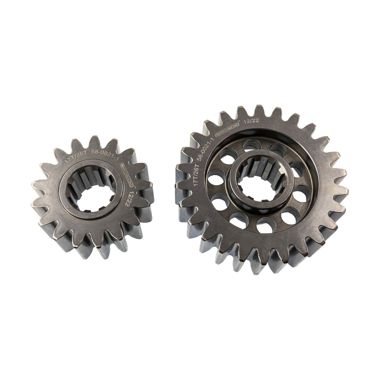 RICHMOND 58-0021-1 Quick Change Gear Set, 10-Spline Steel Pair