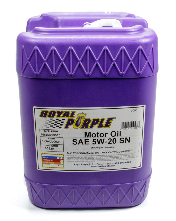 Royal Purple Multi-Grade Motor Oil 5w20 5 Gallon Pail - 05520