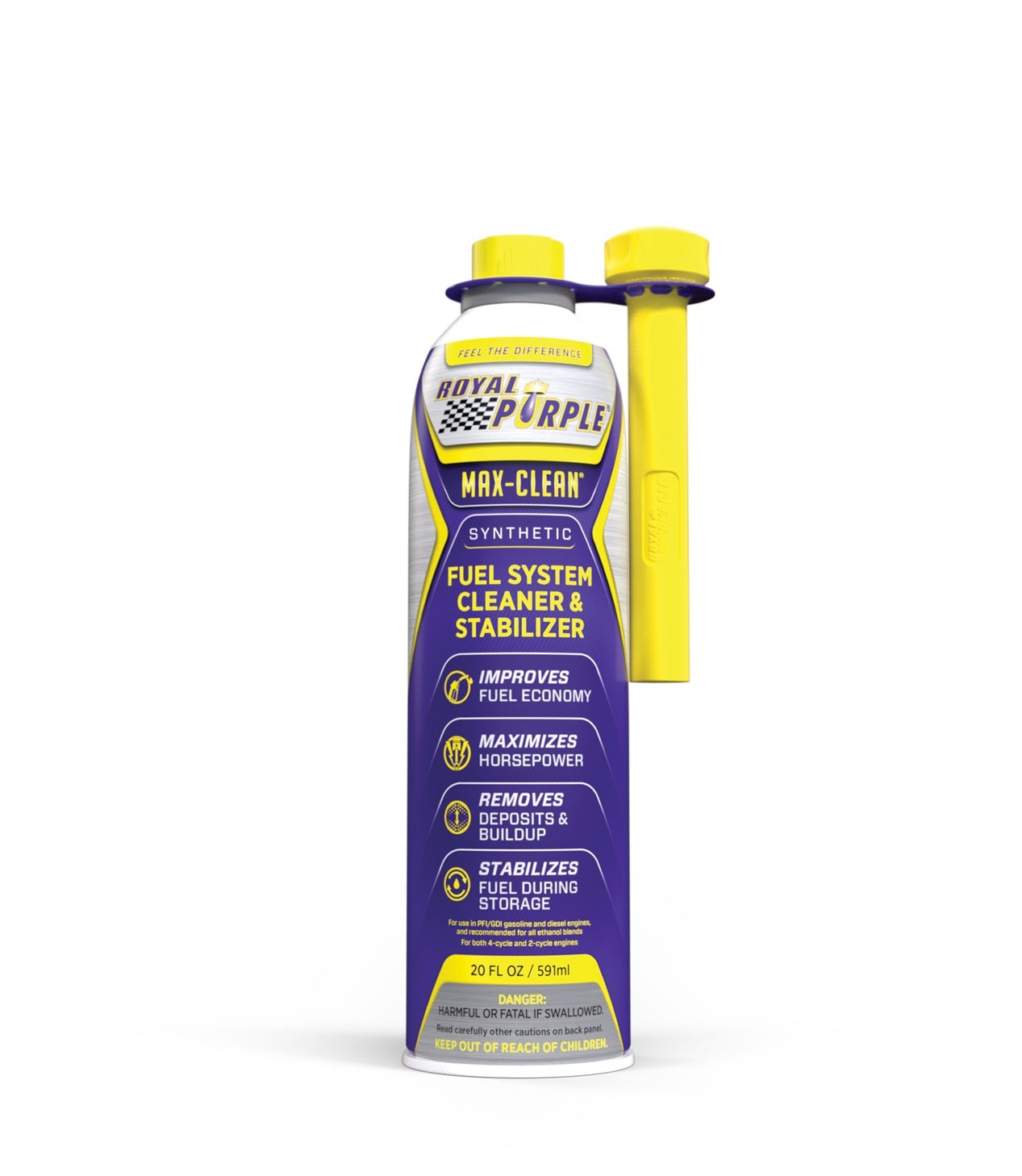 Royal Purple Max Clean Fuel System Cleaner 6x20oz Case Fuel Additive - 11723