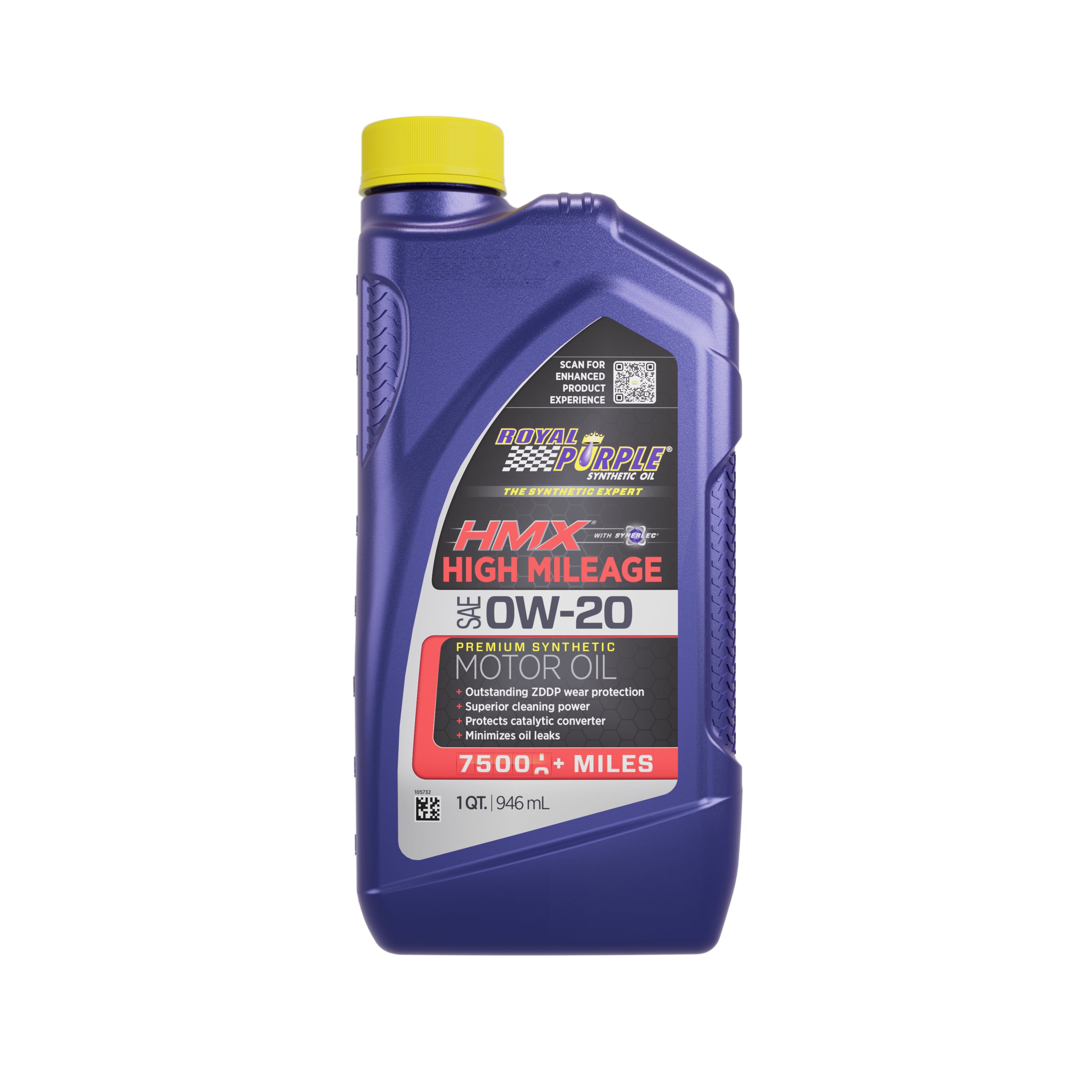 Royal Purple 0W20 HMX Multi-Grade Oil 1 Quart Bottle Motor Oil - 11900