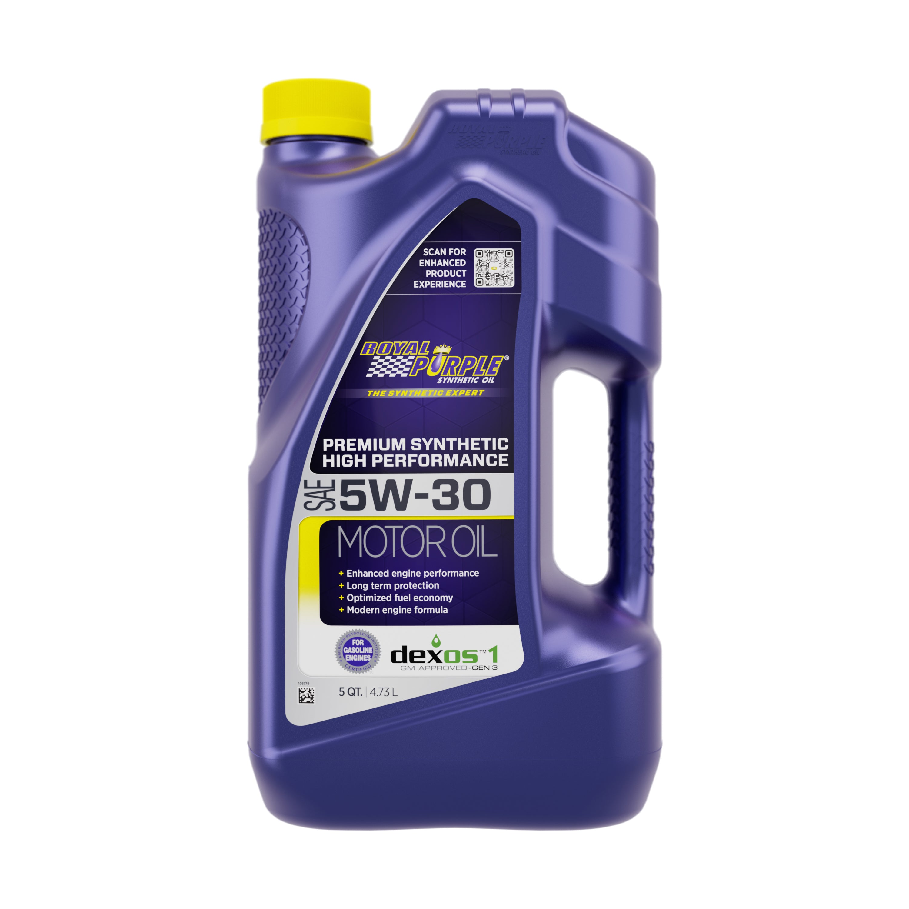 Royal Purple 5w30 Multi-Grade SAE Oil 5 Quart Bottle Dexos Motor Oil - 51530