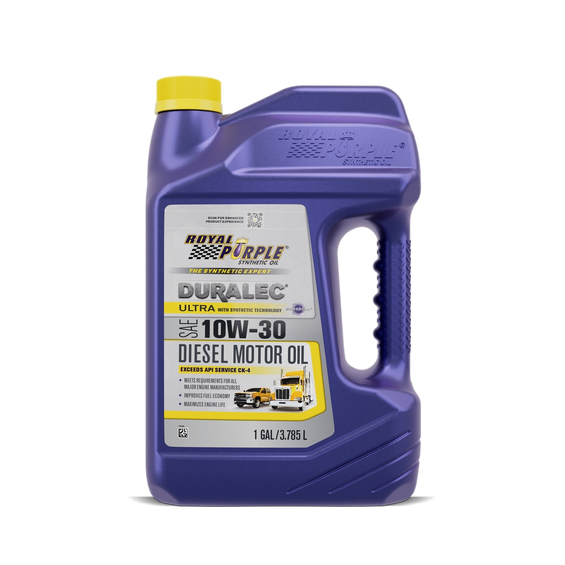 Royal Purple Duralec Ultra 10W30 Oil Case 3 x 1 Gallon Motor Oil - 80456