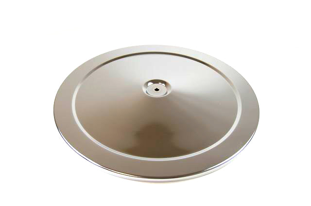 Racing Power Co-Packaged R2195T 14-Inch Muscle Car Style Air Cleaner Lid, Chrome Steel
