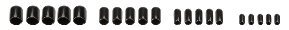 Racing Power Company R9009BK Vacuum Line Caps 20 Pcs. C CAPS (20 KIT )